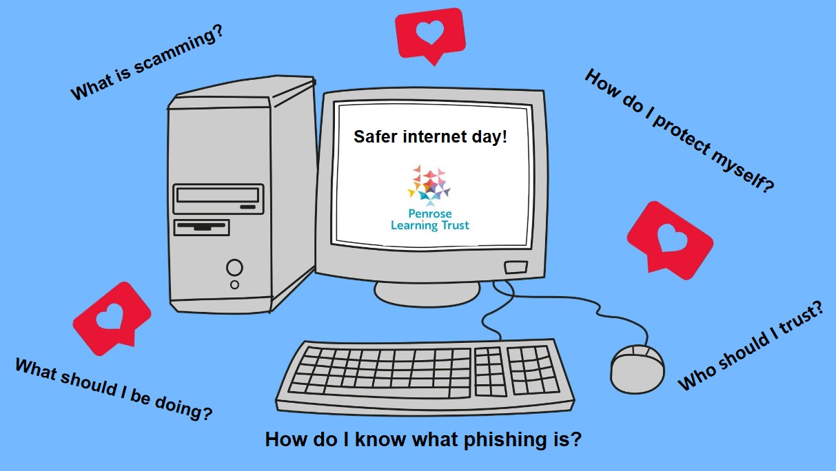 Phishing and scams poster Phishing and scams